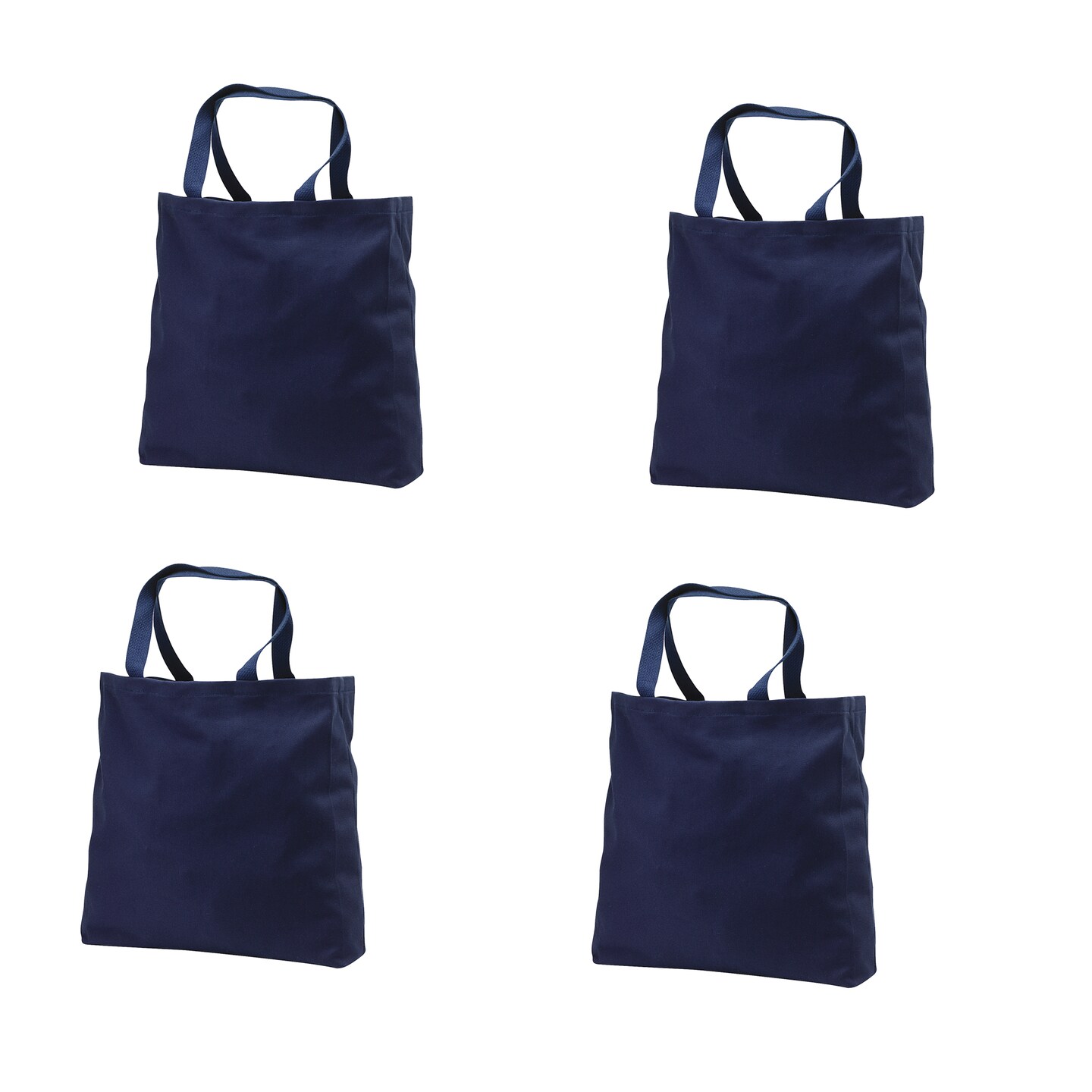 Multipack Heavy Canvas Twill Convention Bag | Reusable Blank Party Favor Tote Bags for Daily Use | Raheev®