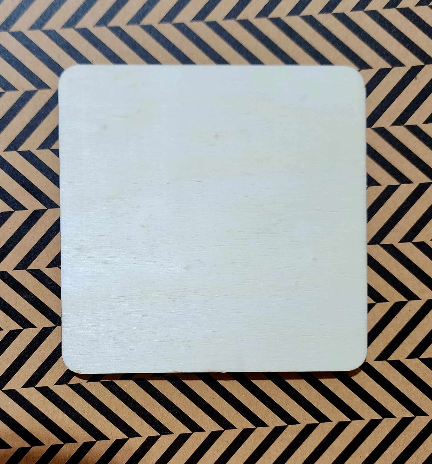 Forms and Shapes - Wood Square