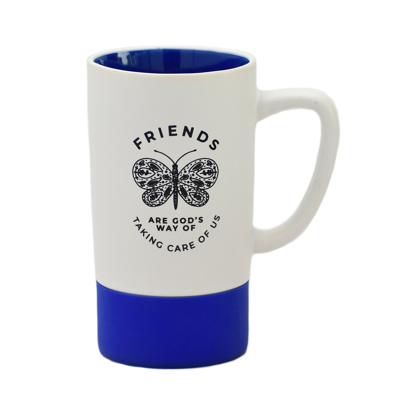 Dexsa Friends Are God's Way Designer Mug, Heat Resistant - 16 oz