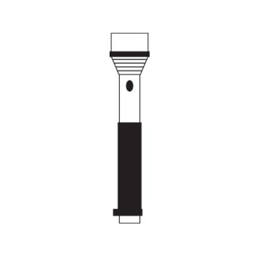 SUNLITE 1.5V FL3D 3LUX LED Black Flashlight
