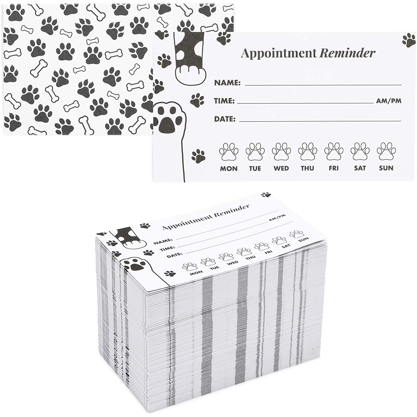 1000 Pieces Printable Business Cards, Perforated Card Stock Paper for  Inkjet and Laser Printers, 10 Cards/Sheet (3.5 x 2 In)