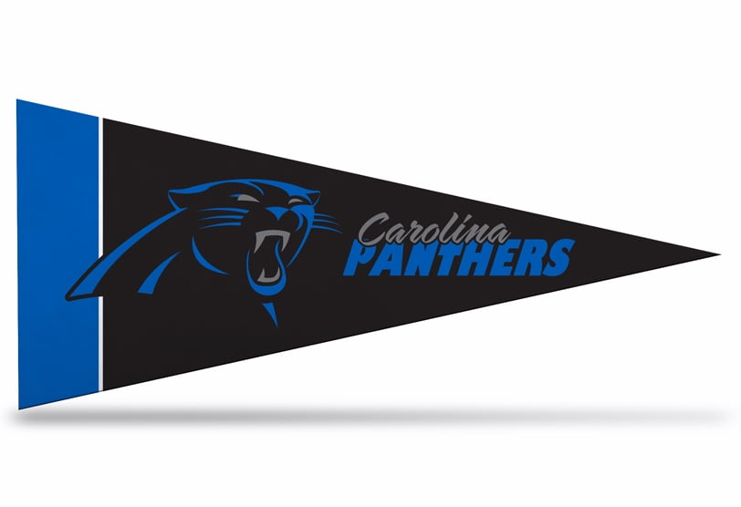 Panthers Mini Pennant- 1 Pennant Per Pack - Licensed By Rico