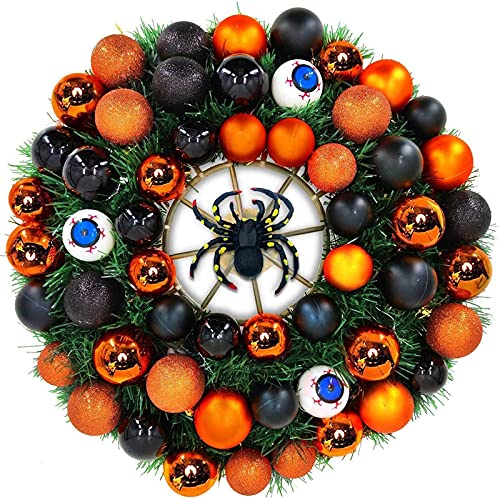 Emopeak 24Pcs Christmas Balls Ornaments for Xmas Christmas Tree - Mini Shatterproof Christmas Tree Decorations Hanging Ball for Holiday Wedding Party Decoration (Orange, 1.2&#x22;-3.1CM)