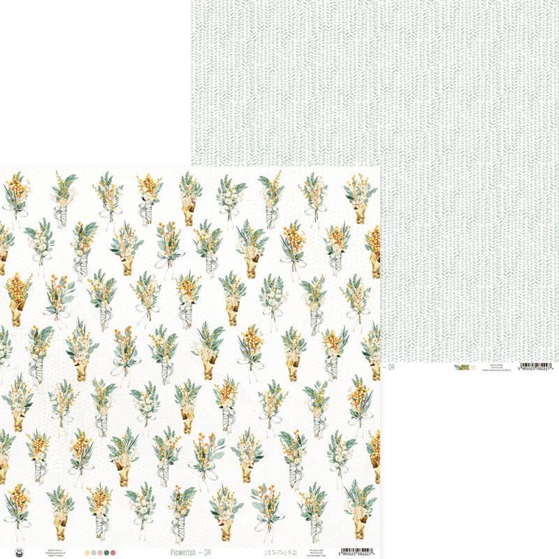 Flowerish 12x12 Paper Pad - P13