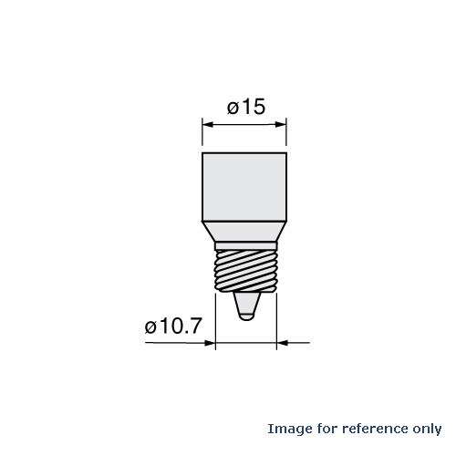 EHT Lamp - Sylvania 250w 120v Super-Q E11 base Halogen Bulb