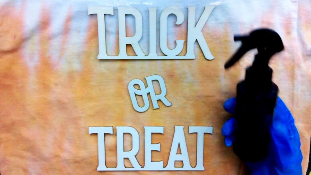 Halloween Tie Dye - Candy Corn DIY Shirt image 5