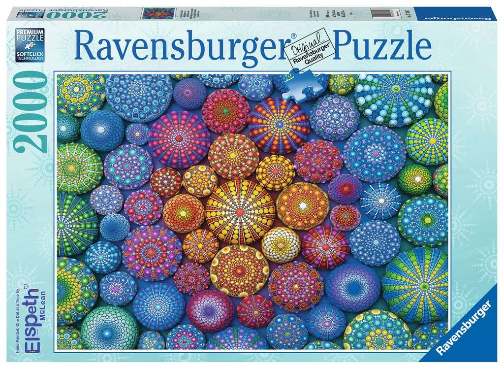 Ravensburger Radiating Rainbow Mandalas Jigsaw Puzzle