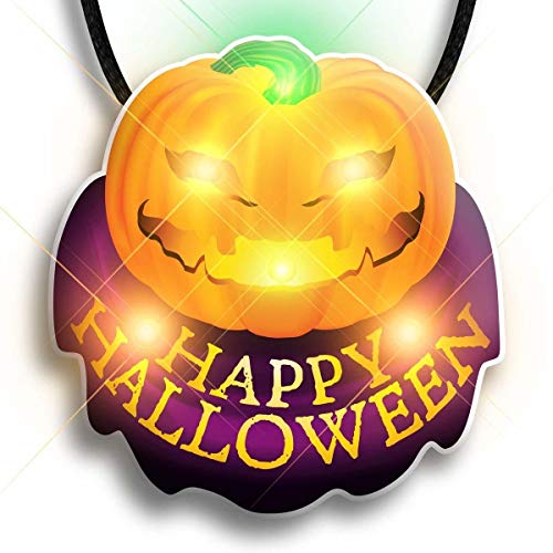 4 Pack Halloween Led Pumpkin Lantern Necklace, 33 Inch 9 Pieces Pumpkin  Light Up Gift | Fruugo BH