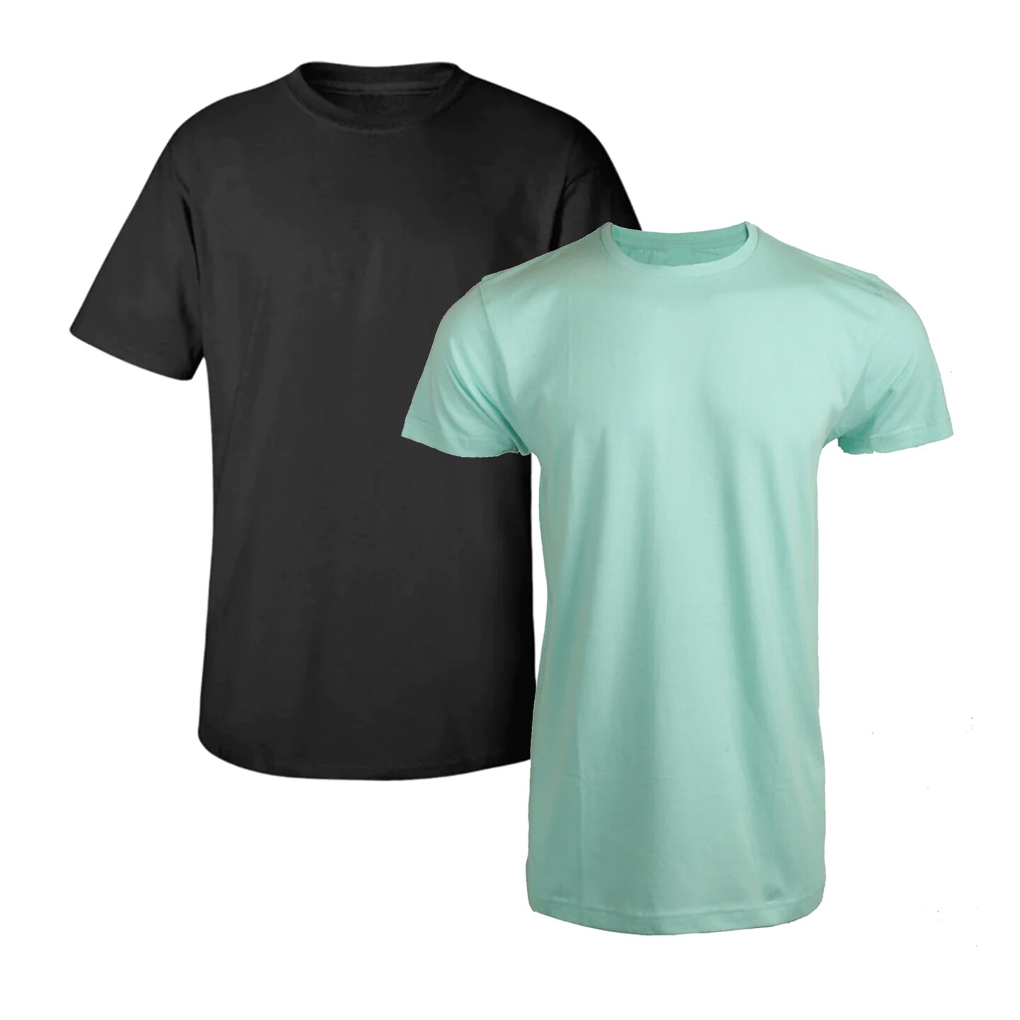 Men&#x27;s Crew Ultra Soft Plain Short-Sleeve Value T-Shirts