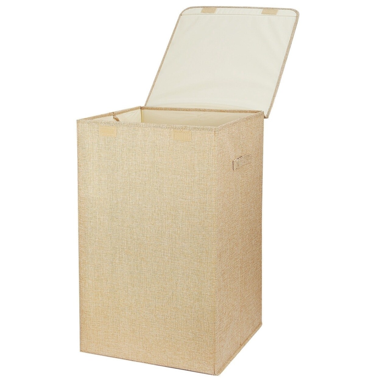 Foldable Laundry Hampers Washing Clothes Laundry Basket With Lid Handles Storage Organizer