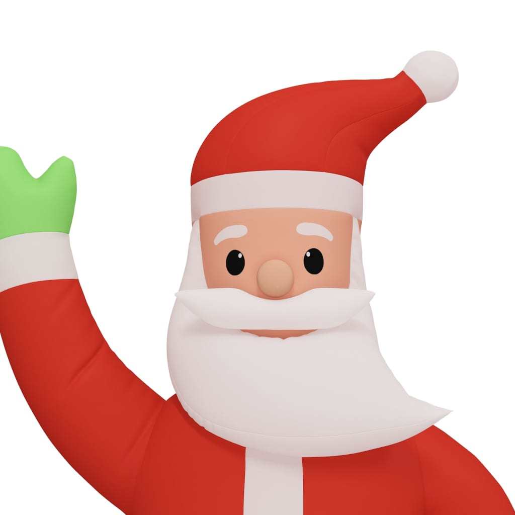Christmas Inflatable Santa Claus with LEDs 322.8&#x22;