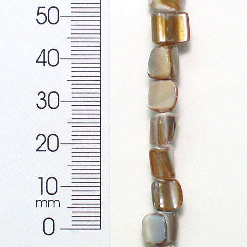 Sea Shell 4-6mm Nugget Beads 16&#x22; Strand (52-58)