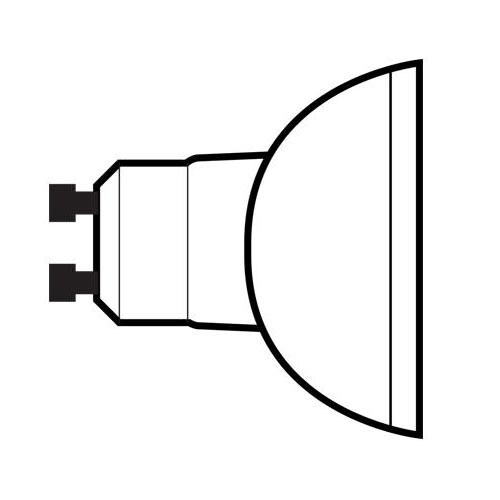 GE 35w 120v FMW MR16 GU10 Edison Quartzline Flood FL Halogen Light Bulb