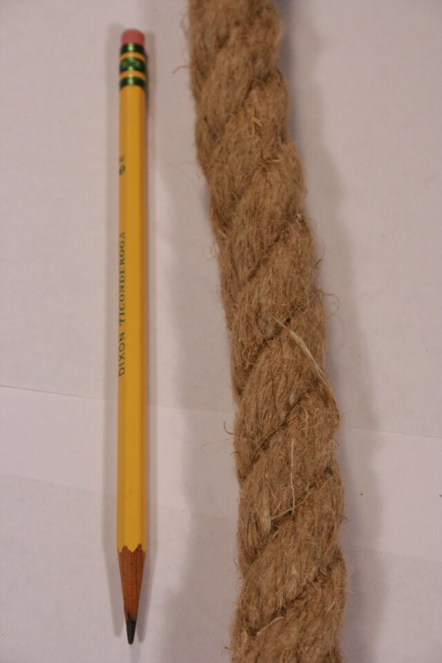 Hemptopia Hemp 20mm Rope, All Natural, Sold by the yard, Sustainable