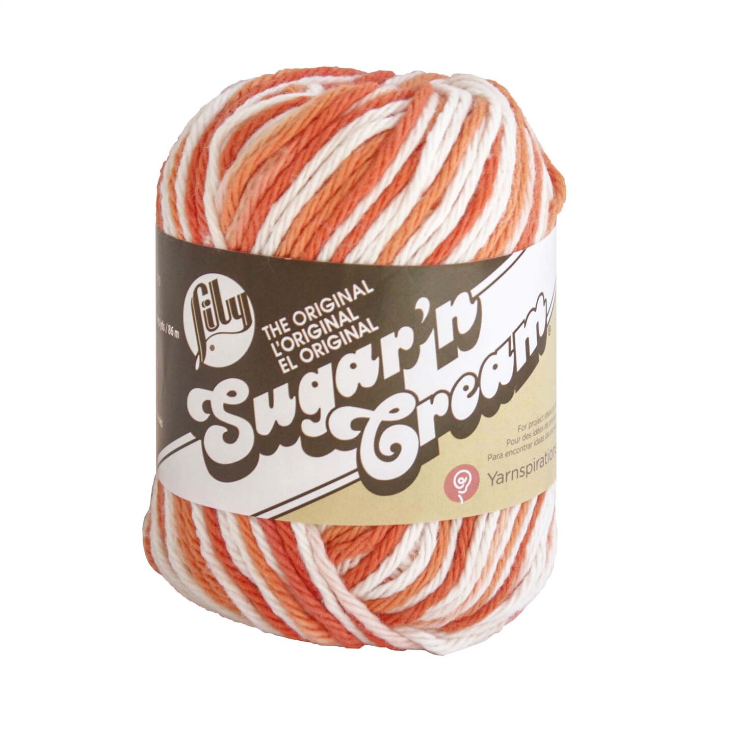 Lily Sugar N'Cream the Original Yarn, Red