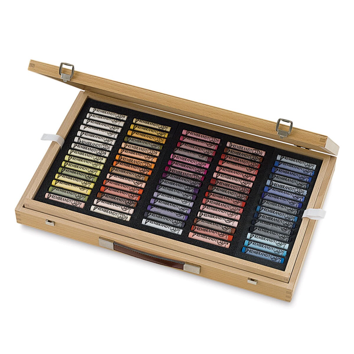 Rembrandt Soft Pastel Set - Set of 150, Assorted Colors, Wood Box