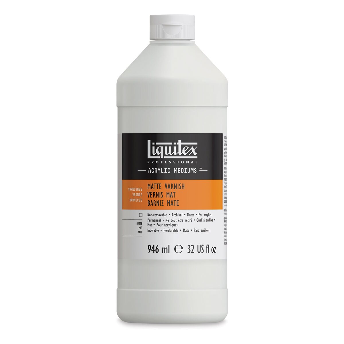 Liquitex Acrylic Varnish - Matte, 32 oz bottle