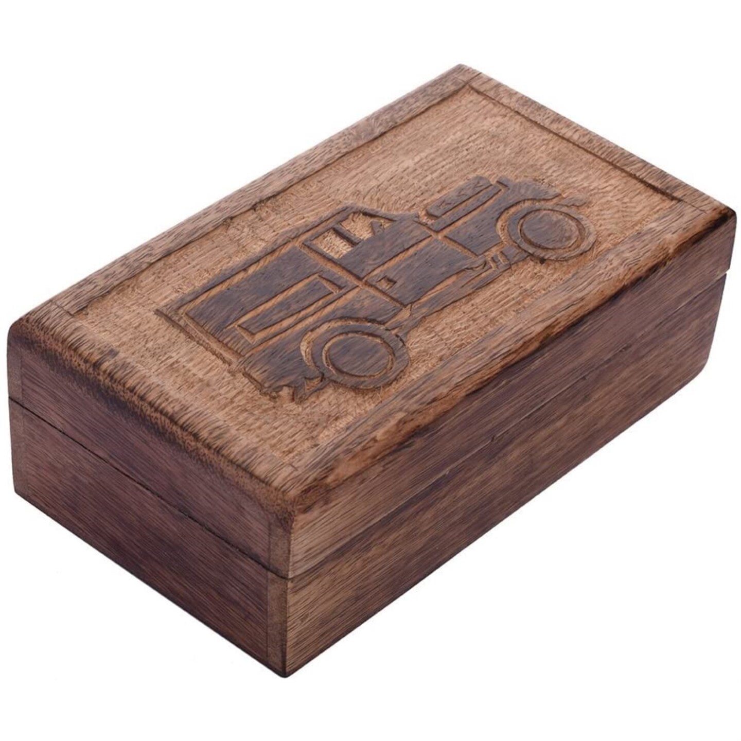 Vintage Style Decorative Wooden Keepsake Storage Box Multipurpose Jewelry Makeup Accessories