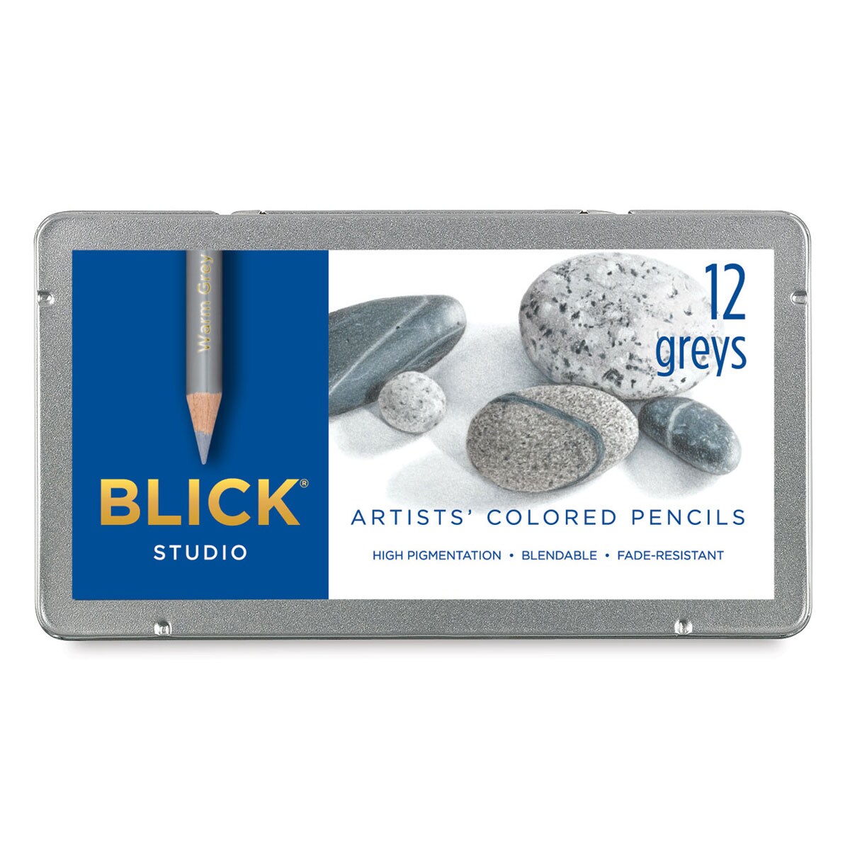 Blick Studio Artists' Colored Pencil Set - Greys, Set of 12
