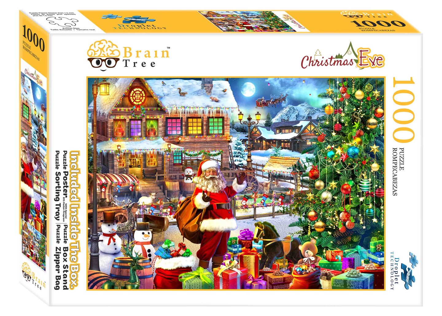 Brain Tree - Christmas Eve Jigsaw Puzzles 1000 Piece