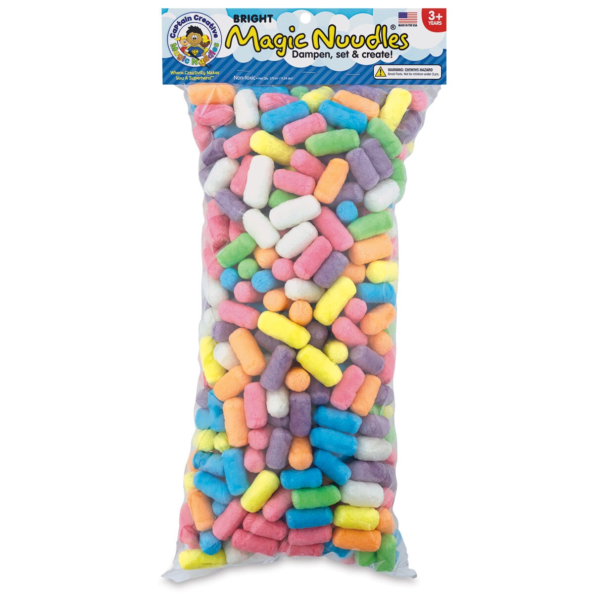 Captain Creative Magic Nuudles - Classroom Bag, Bright Colors