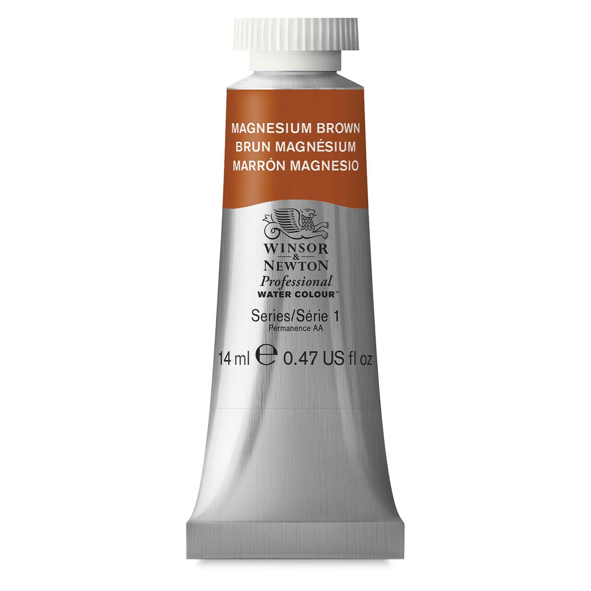 Winsor & Newton Professional Watercolor Magnesium Brown, 14 ml tube