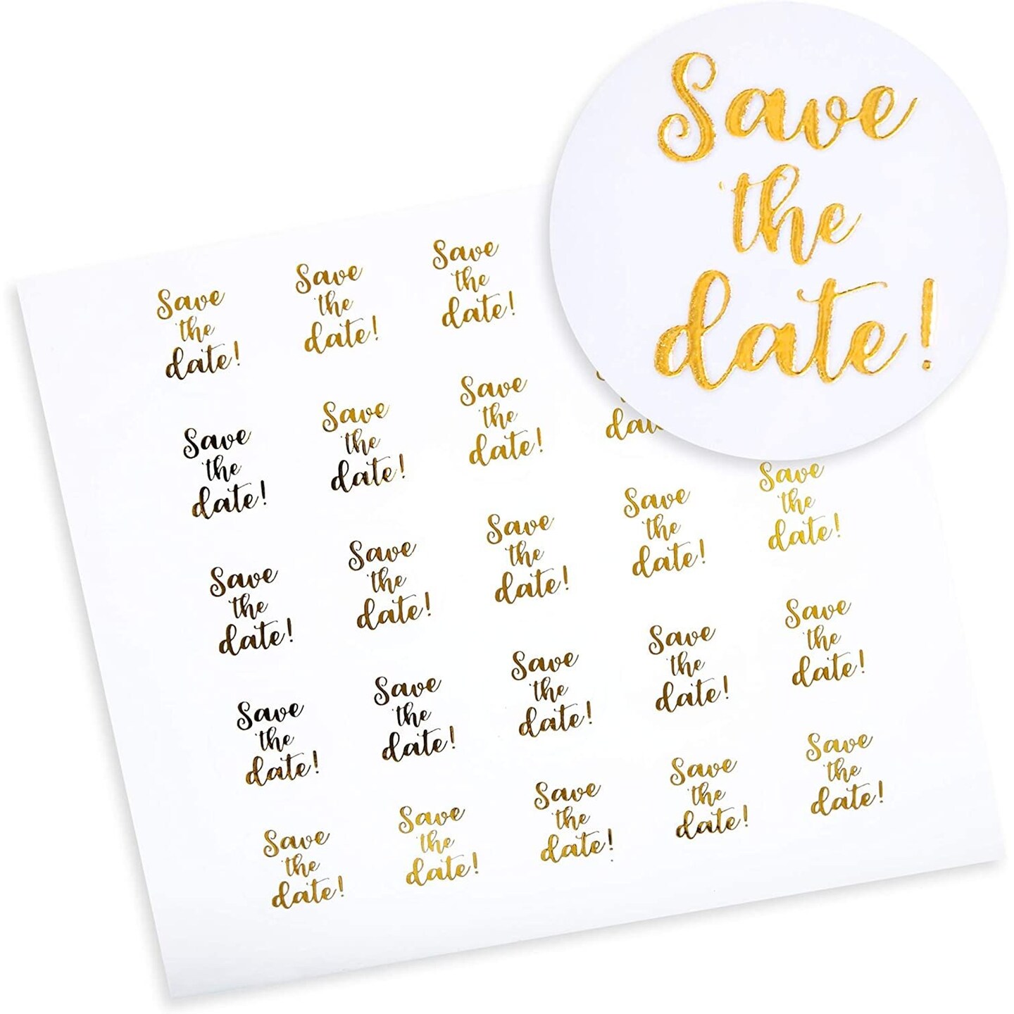 Stickers Save the Date