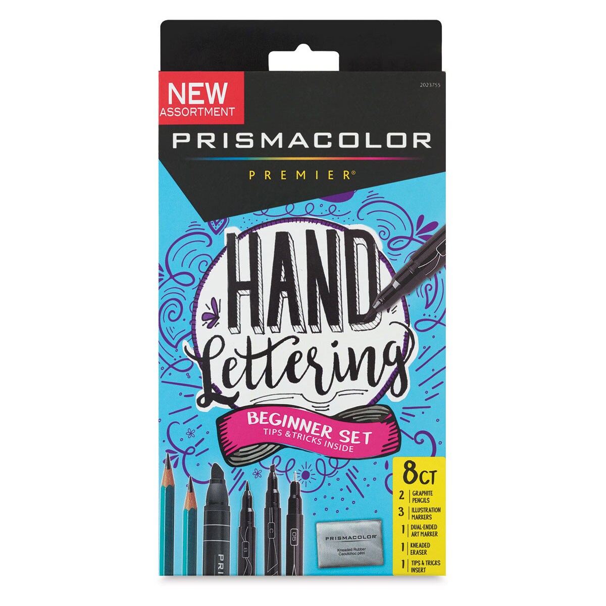 Prismacolor Hand Lettering Set - Beginner, 8-Piece Set