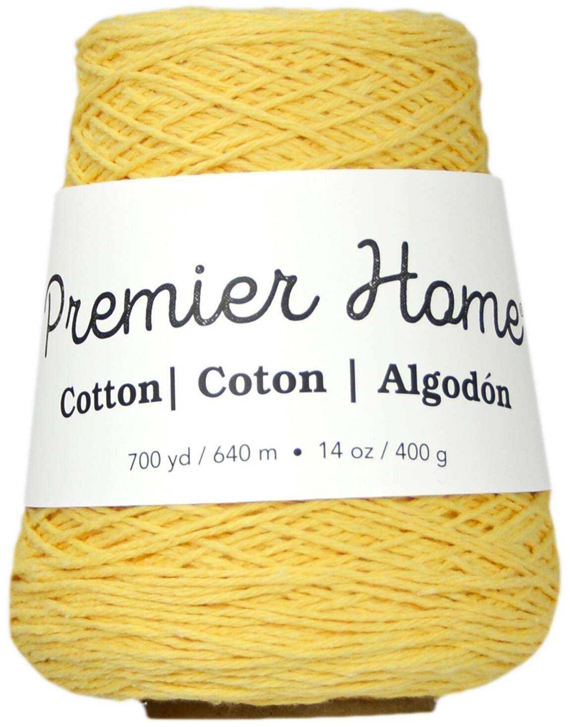 Premier Home Cotton Yarn ConeYellow Michaels