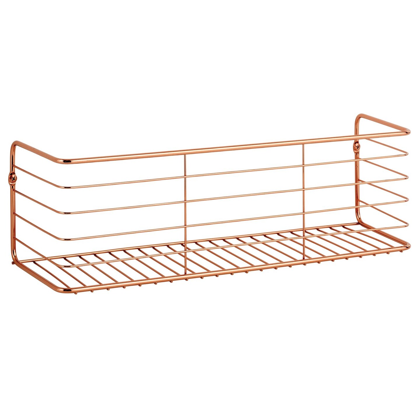 mDesign Wide Metal Wall Mount Storage Organizer Display Shelf Michaels