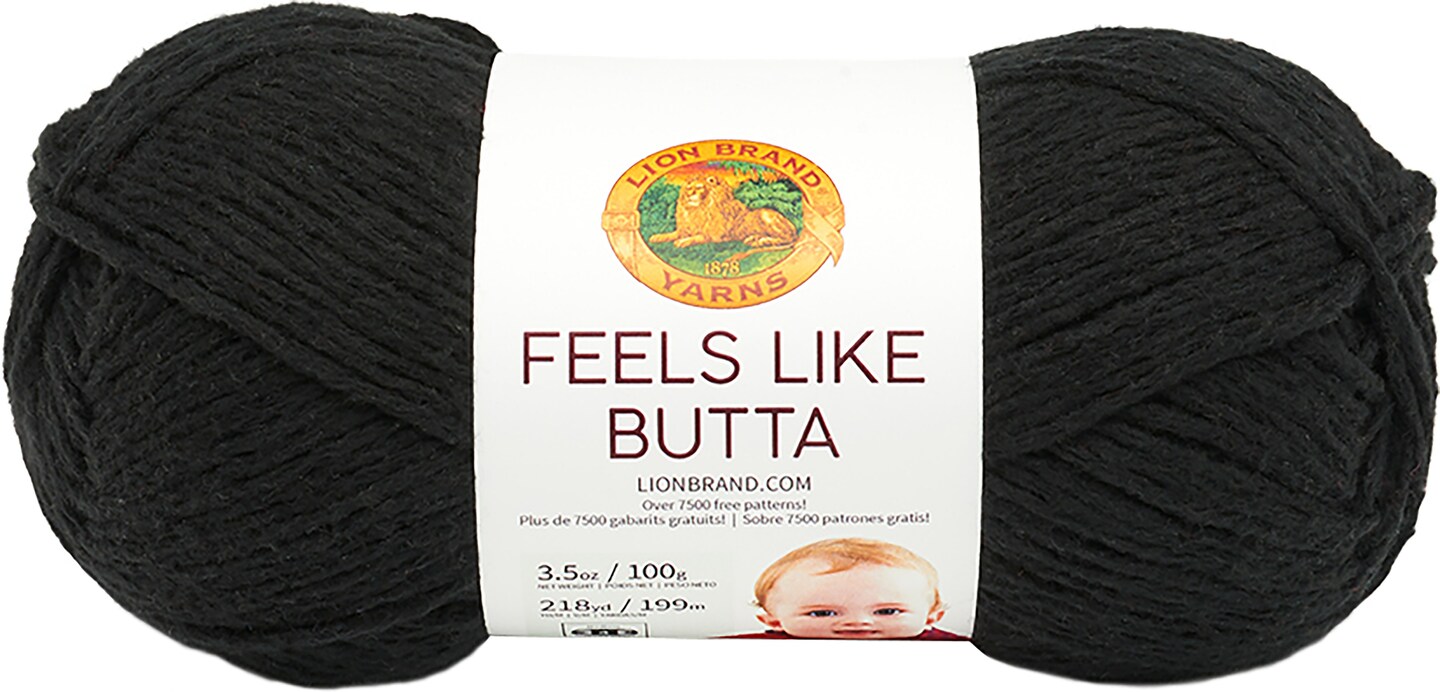  3 pack lion brand yarn feels like butta yarn black michaels