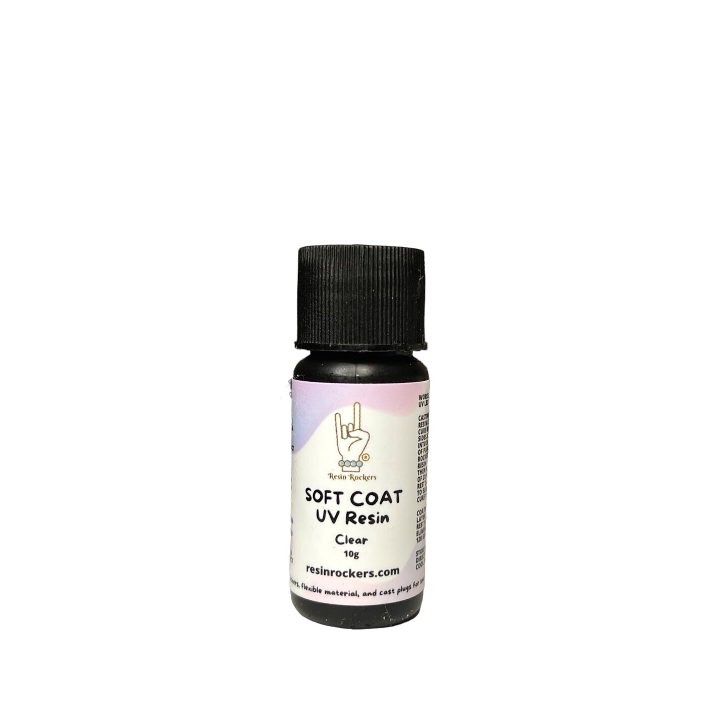 Resin Rockers Soft Coat UV Resin Flexible for Snow Globe Tumbler Holes