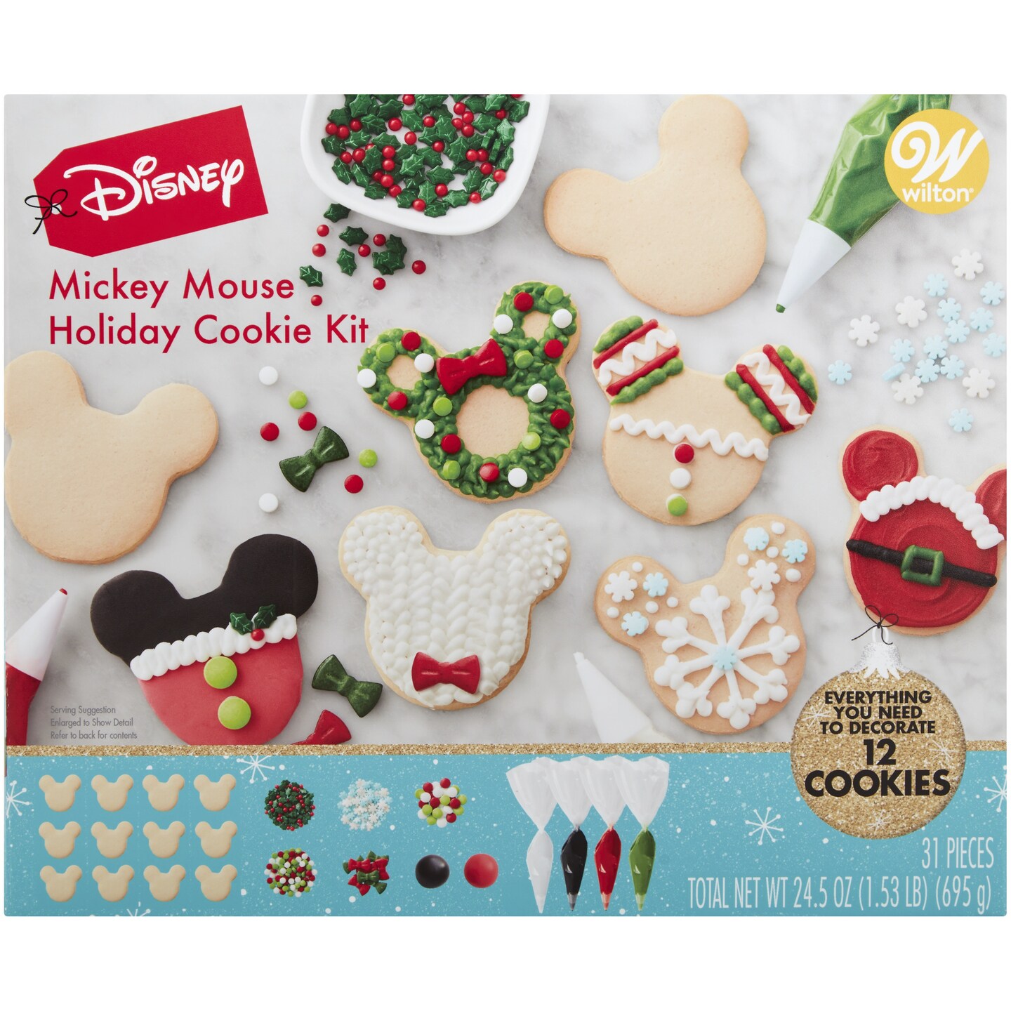 Wilton Cookie Kit -Mickey Head