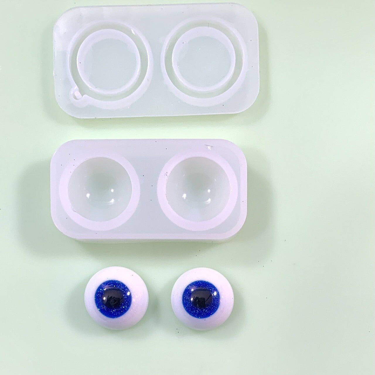 3D Dome Pendant Mold Set for Epoxy and UV Resin Art