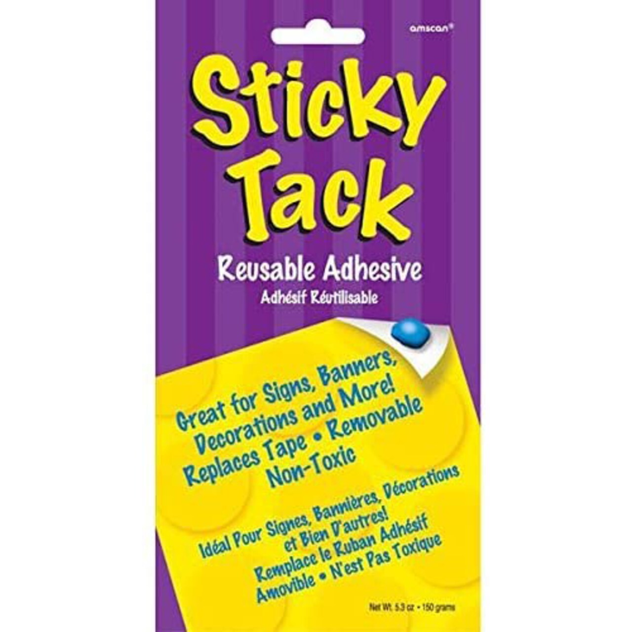 Sticky Tact Sticky Tack Removable Adhesive Putty, Color: Multicolor | Michaels