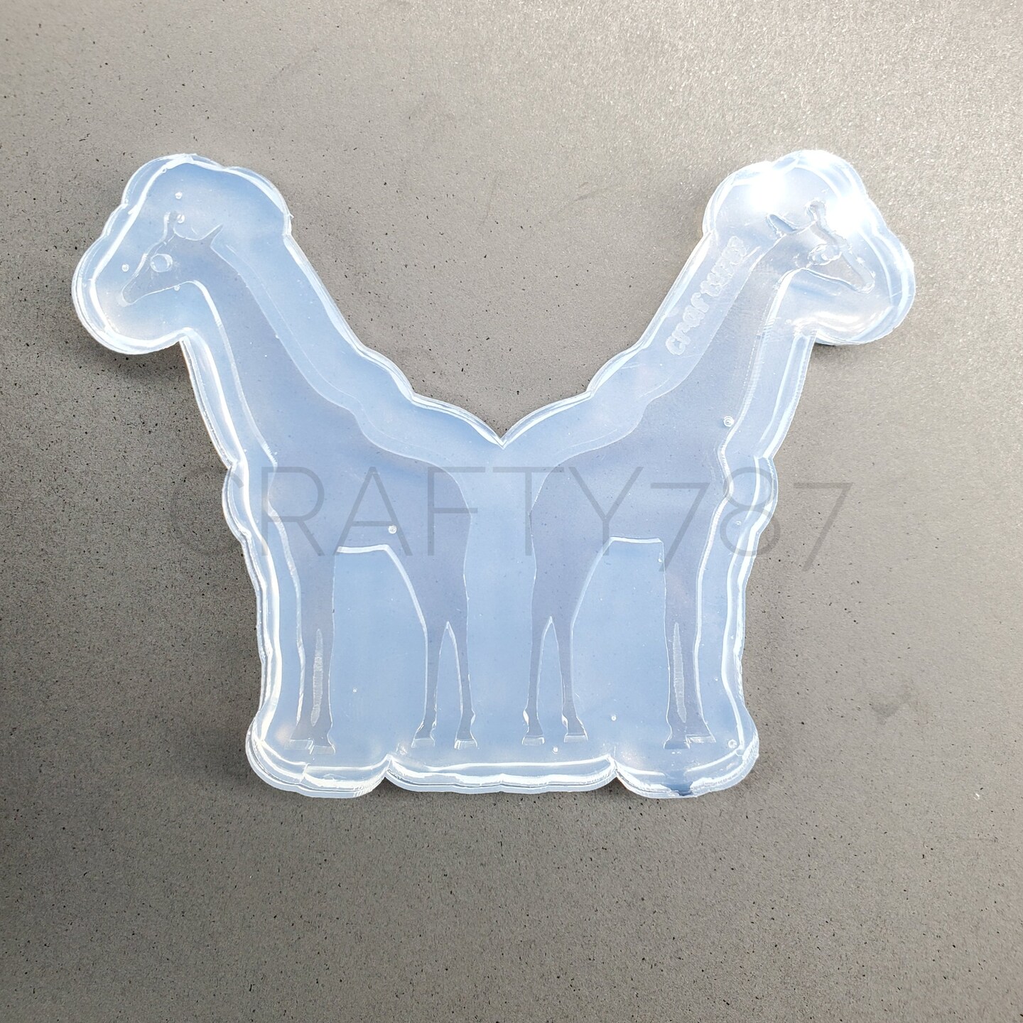 Giraffe / Jirafa Dangle Earring Silicone Mold (C12)