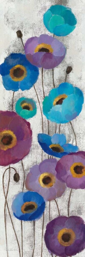 Bold Anemones Panel II Poster Print by Silvia Vassileva - Item # VARPDX13376