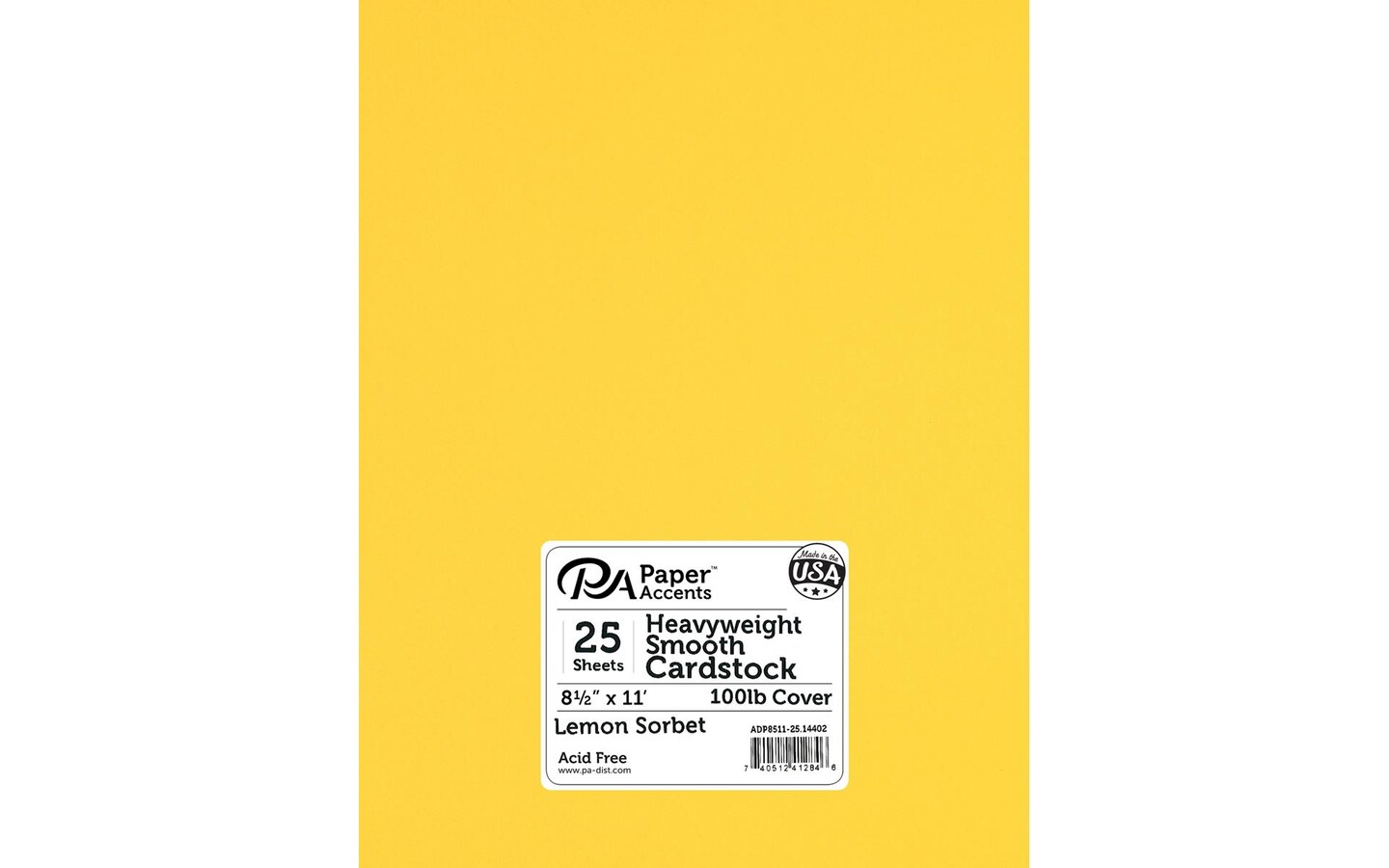 PA Paper Accents Heavyweight Smooth Cardstock 8.5