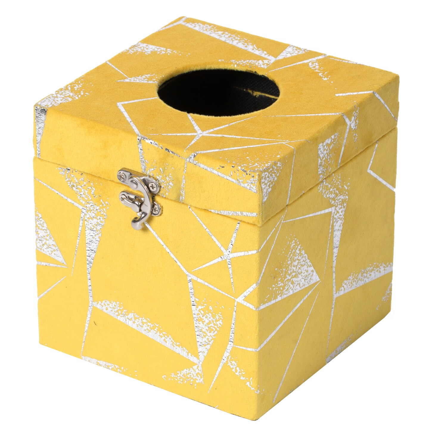 Velvet Modern Paper Facial Tissue Box Holder