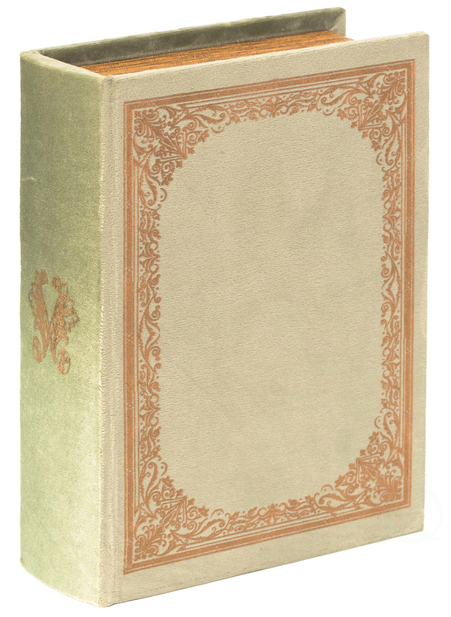 Decorative Vintage Book Shaped Trinket Storage Box