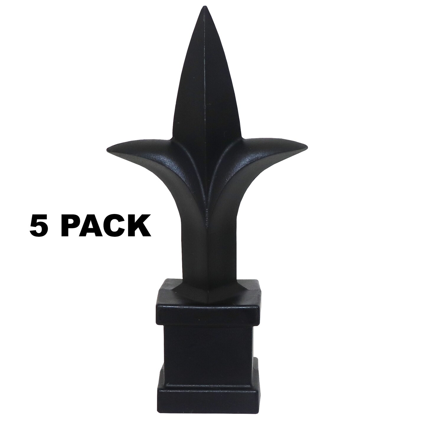 Fence Finials Trident Spear Polypropylene Premium Picket Fence Toppers