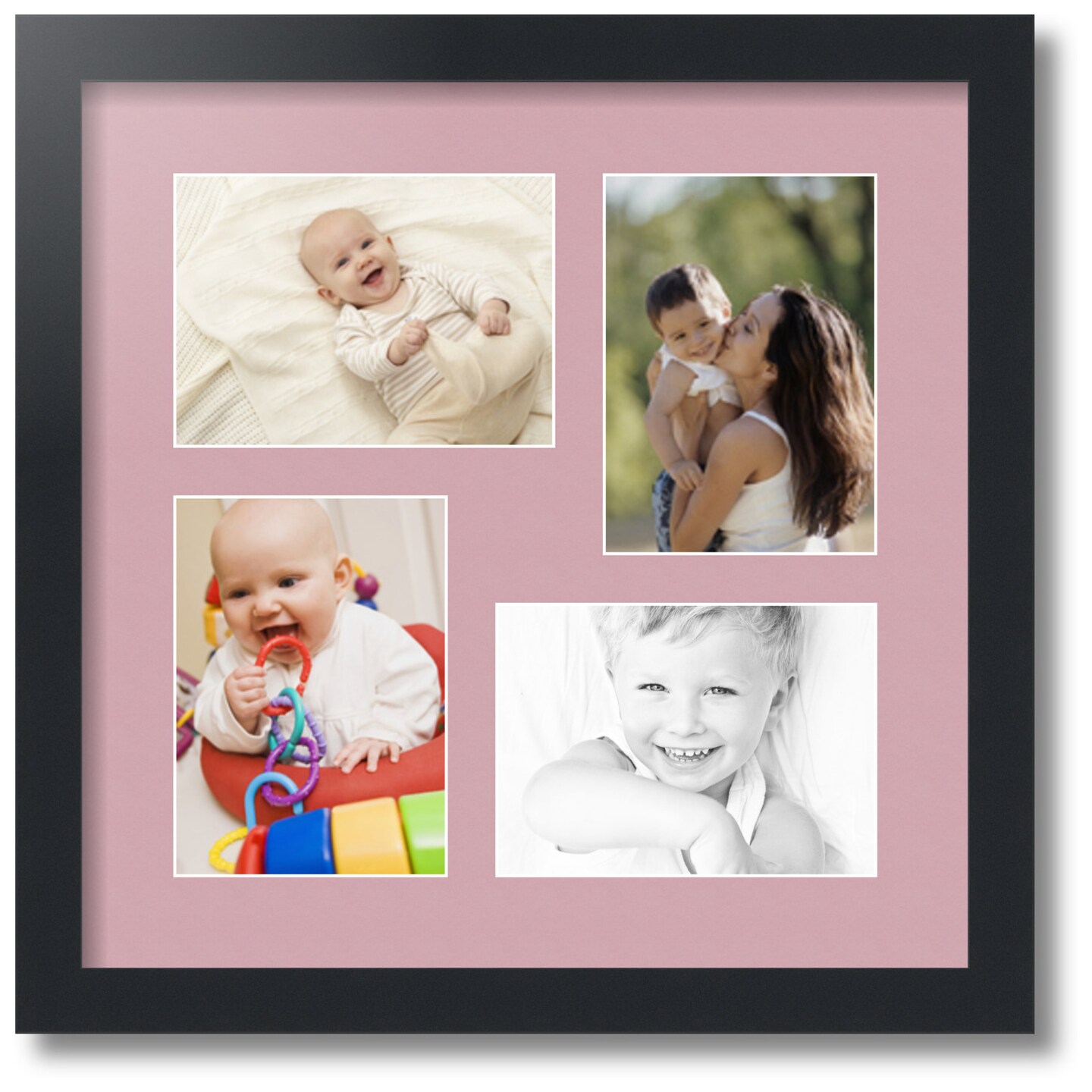 ArtToFrames Collage Photo Picture Frame with 4 5x7 inch Openings