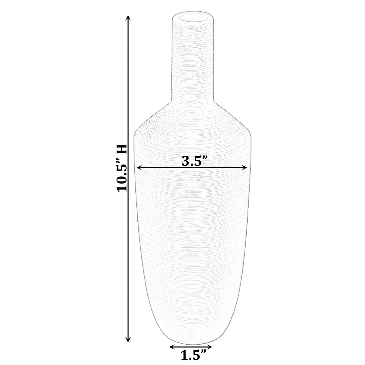 Decorative Ceramic Vase, Modern Style Centerpiece Table Vase