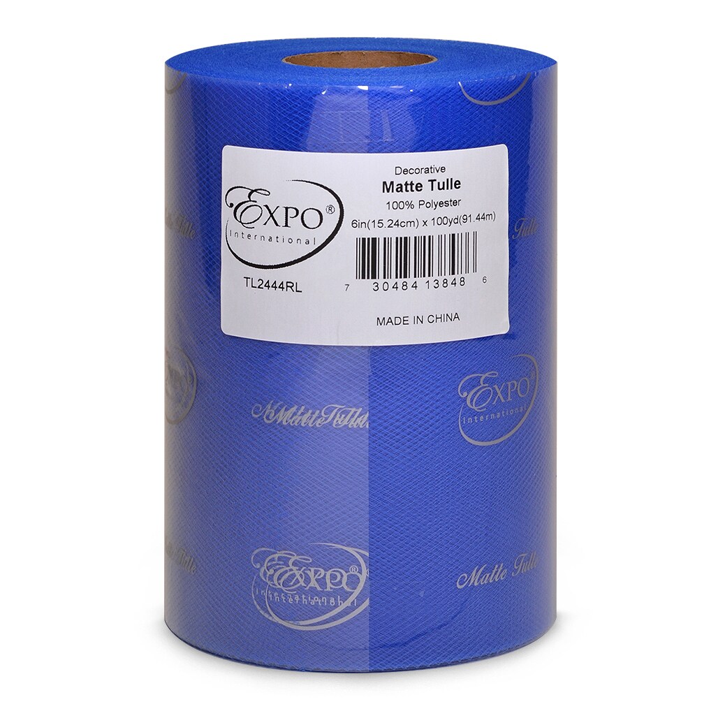 Decorative Matte Tulle Spool of 6 inch X 100 yards