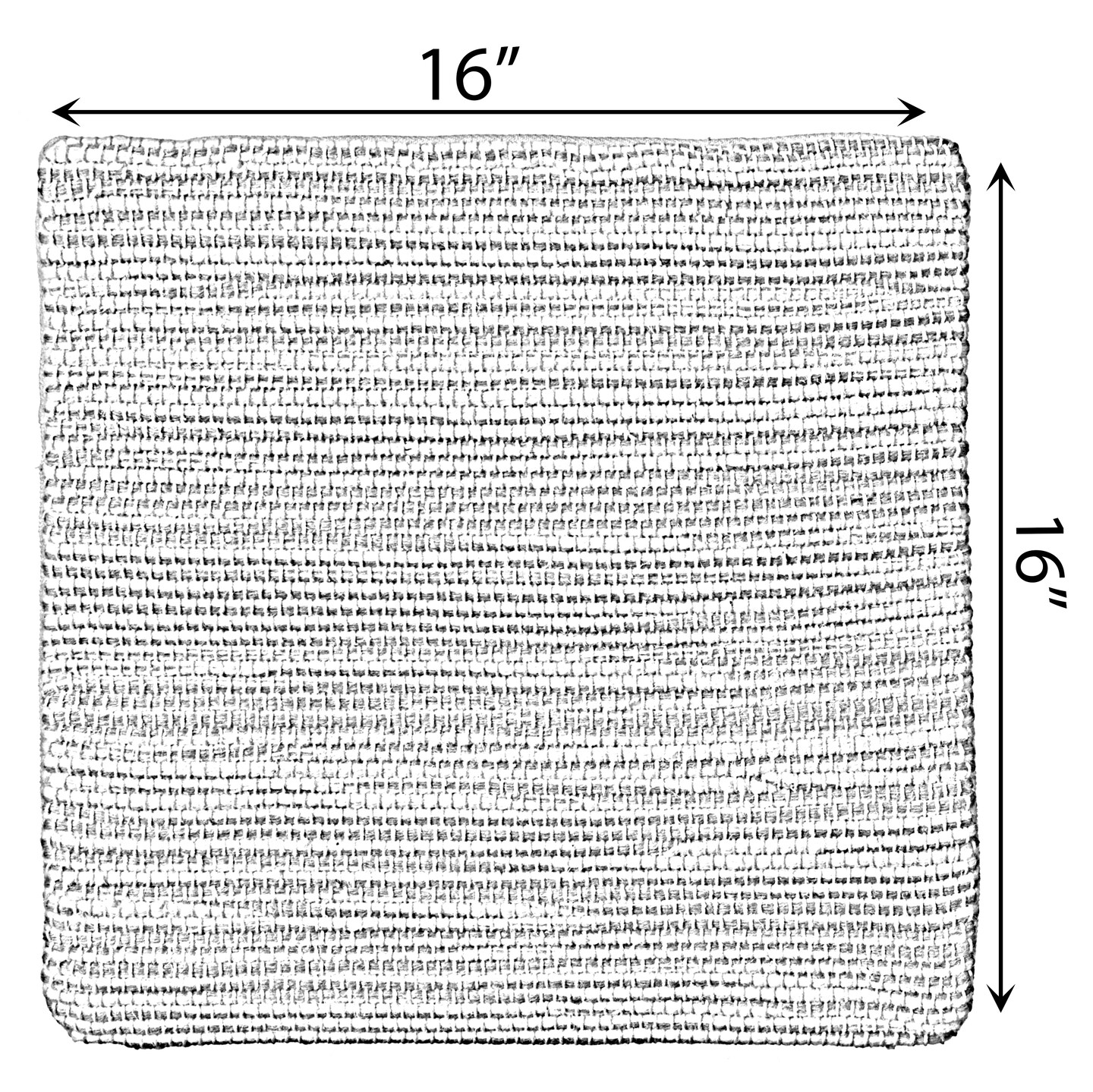 16" Handwoven Wool & Cotton Throw Pillow Cover with Woven Knit Texture Michaels