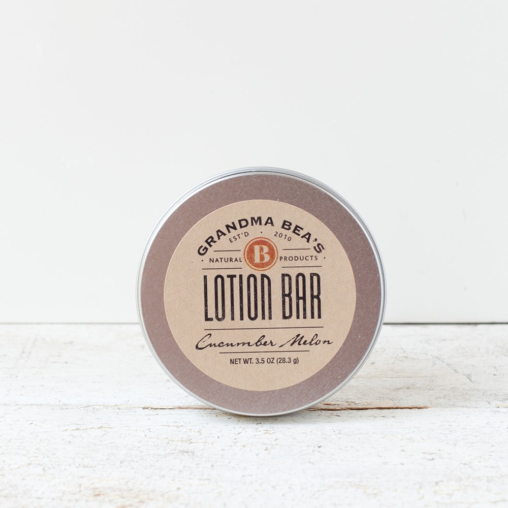 Cucumber Melon All-Natural Lotion Bar