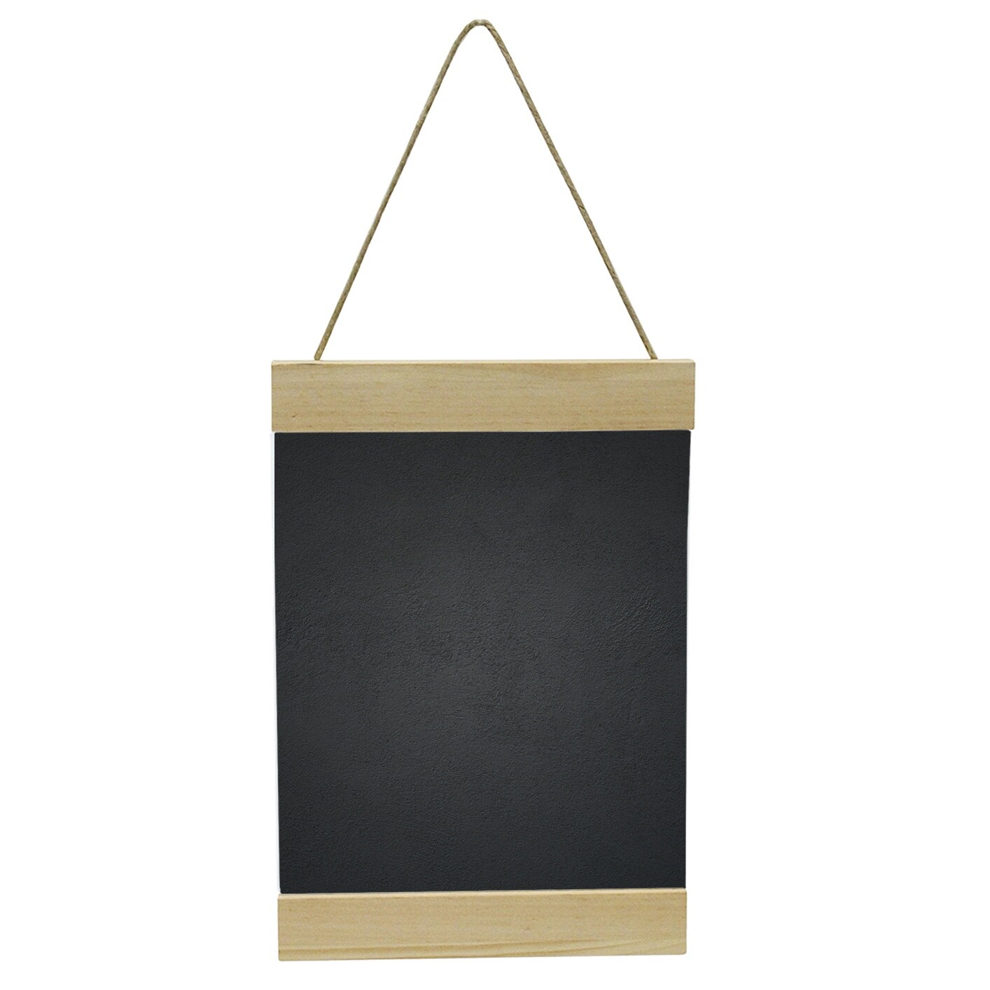 Walnut Hollow Reversible Message Board W/Jute 9.75"X13.75"Black Board