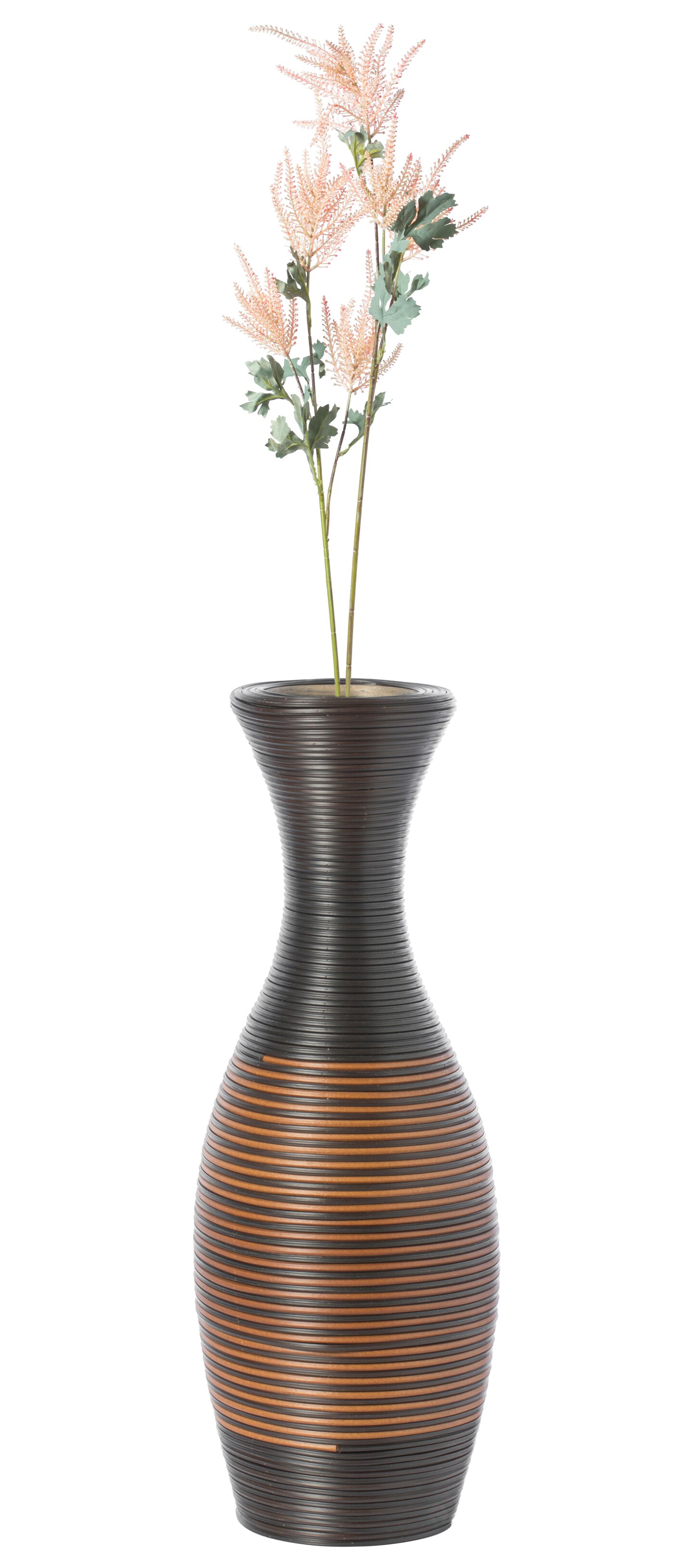 Tall Floor Vase, Modern large vase for home decor floor, Brown