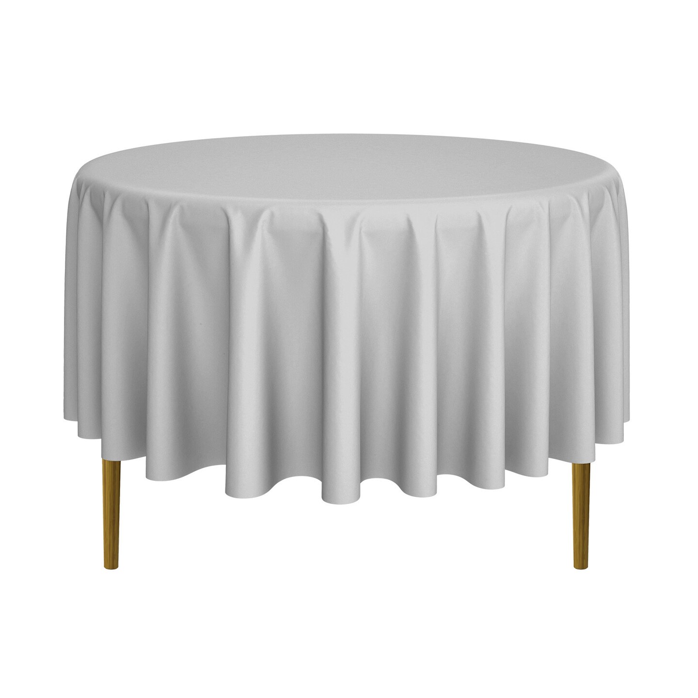 Lann&#x27;s Linens - 5 Premium Tablecloths for Wedding/Banquet/Restaurant - Polyester Fabric Table Cloths