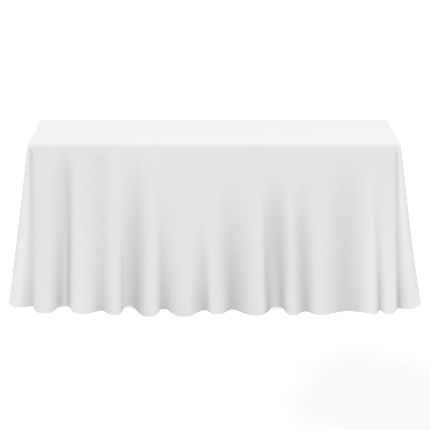 Lann&#x27;s Linens - Premium Tablecloth for Wedding / Banquet / Restaurant - Rectangular Polyester Fabric Table Cloth
